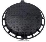검은 라운드는 철 맨홀 뚜껑 D400 B125 사형주조 투자를 던졌습니다