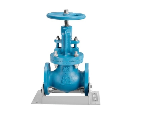 A351-Cf3m 플렌지 말단 글러브 밸브 1500psi 스크루 상승하는 줄기 스테인레스 강 글러브 밸브