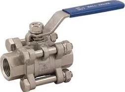 304 316L 스테인레스 스틸 Ss 1/2in DN15 BSPT NPT 2 Pcs 암나사 스트레이트 볼 밸브